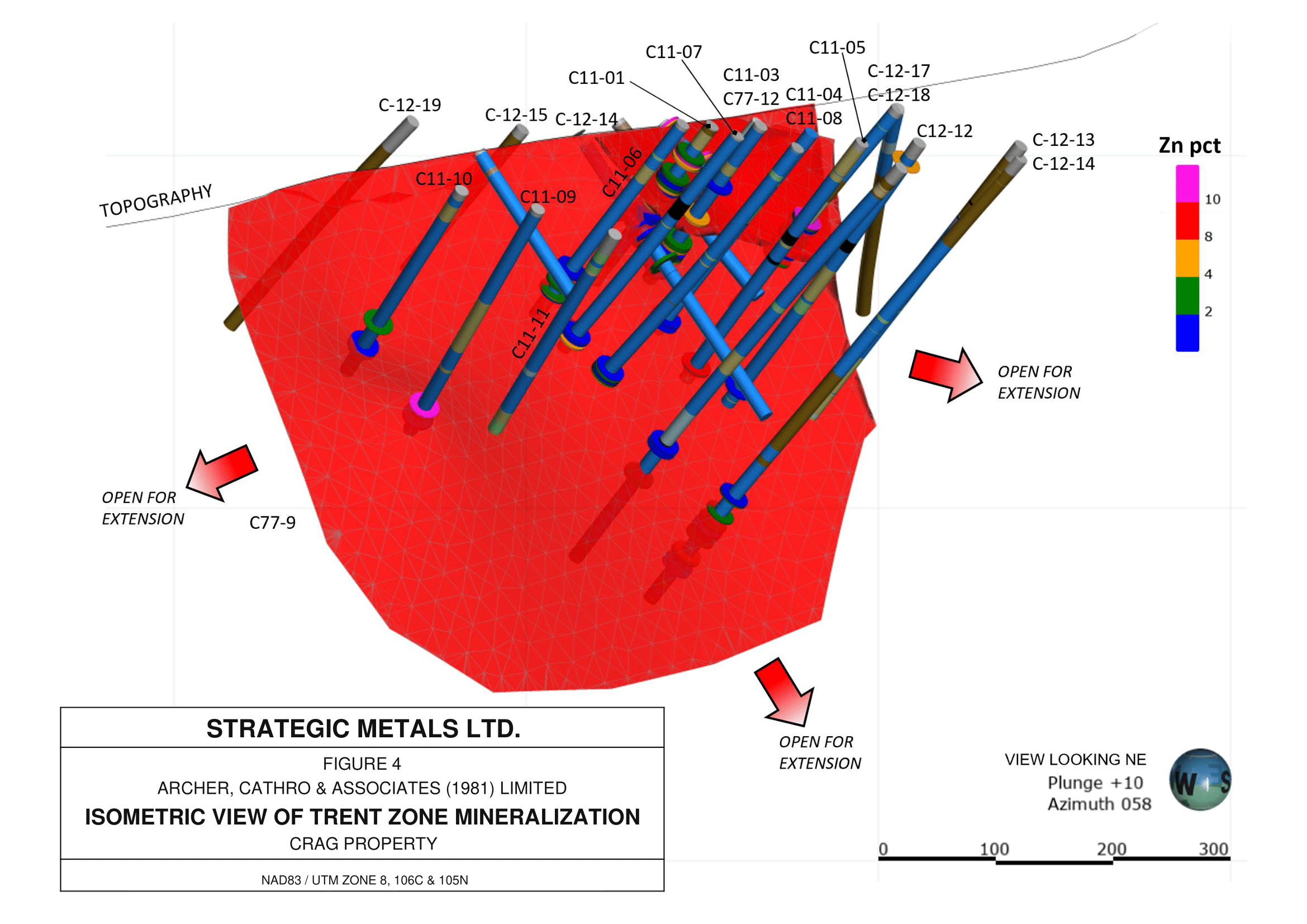 Trent Zone Mineralization